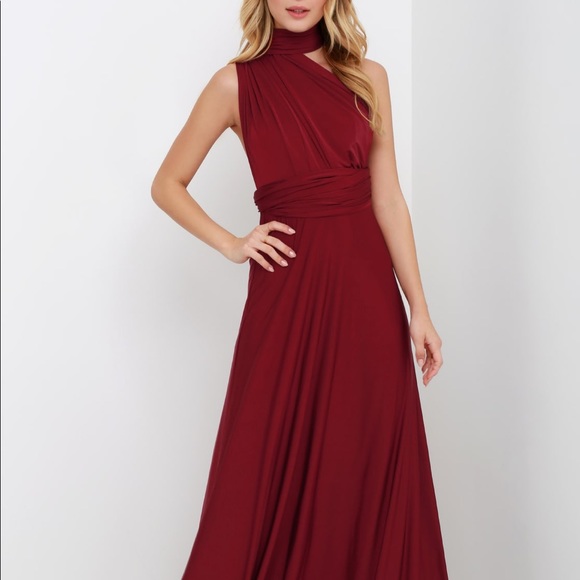 Lulus Tricks of the Trade Multi-way Maxi Dress - Picture 4 of 14